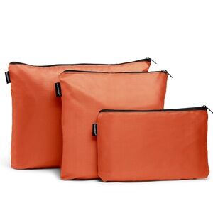 Brookstone Travel Storage Pouch - 3 Piece Expandable Travel Pouch Set